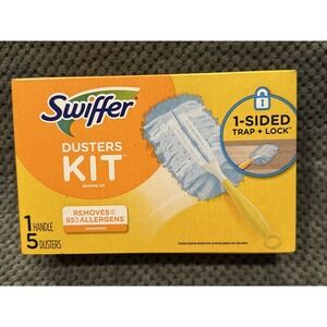 Swiffer Duster Kit  Includes  1 Handle + 5 Dusters